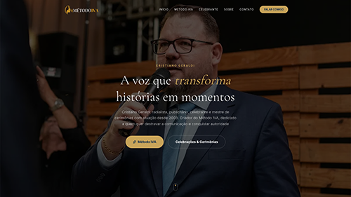 Print do site Método IVA